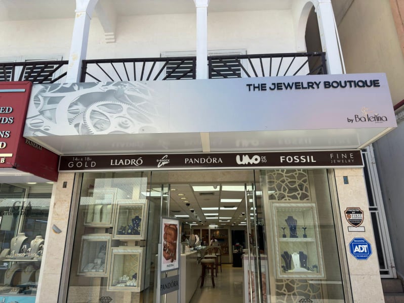 3D lettering signage — interior wall