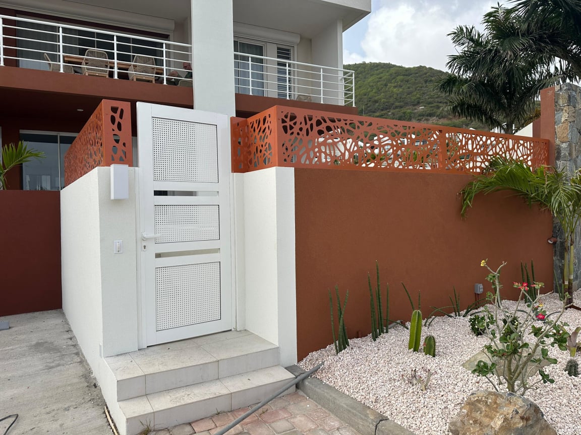 Decorative railing panel — marine-grade finish